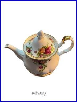 Royal Albert Old Country Roses Teapot Large 42 Oz With Trivet Royal Albert Old Country Roses Teapot Large 42 Oz With Trivet
