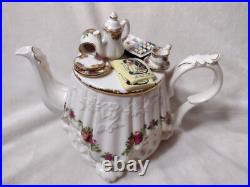 Royal Albert Old Country Roses Teapot Paul Cardew Design Artist's Palette Large