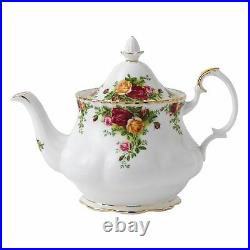 Royal Albert Old Country Roses Teapot & SERVING TRAY 13 NEW