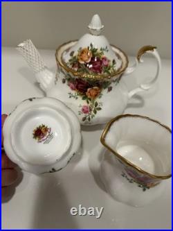 Royal Albert Old Country Roses Teapot Set