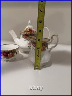 Royal Albert Old Country Roses Teapot Set