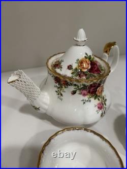 Royal Albert Old Country Roses Teapot Set