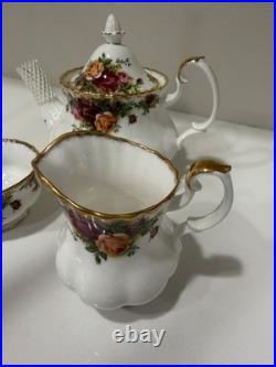 Royal Albert Old Country Roses Teapot Set