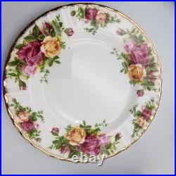 Royal Albert Old Country Roses Teapot Set, Tea Cups, Saucers, Dessert Dish England