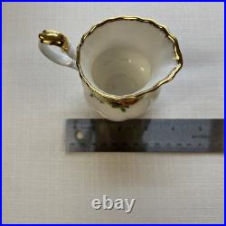 Royal Albert Old Country Roses Teapot Set with Creamer and Sugar Serving Plate