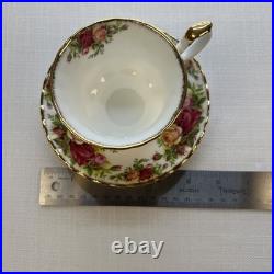 Royal Albert Old Country Roses Teapot Set with Creamer and Sugar Serving Plate