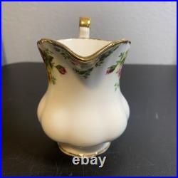 Royal Albert Old Country Roses Teapot Sugar And Creamer