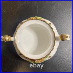 Royal Albert Old Country Roses Teapot Sugar And Creamer