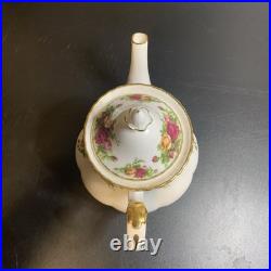 Royal Albert Old Country Roses Teapot Sugar And Creamer