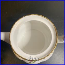 Royal Albert Old Country Roses Teapot Sugar And Creamer