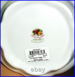 Royal Albert Old Country Roses Teapot, Sugar Bowl & Creamer 3-PC. Set New in Box