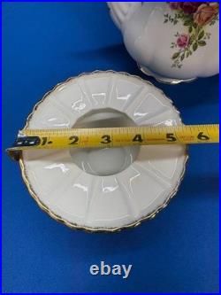 Royal Albert Old Country Roses Teapot and Warmer Bone China Excellent