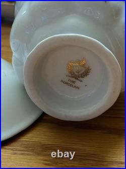 Royal Albert Old Country Roses Teapot full Service Set 15 Pc
