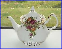 Royal Albert Old Country Roses Teaset Cups Saucers Plates Teapot Sugar Milk