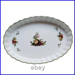 Royal Albert Old Country Roses Three Piece Oval Bakeware NEW IN THE BOX