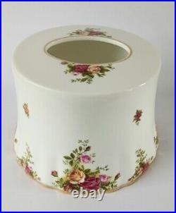 Royal Albert Old Country Roses Tissue Box Holder