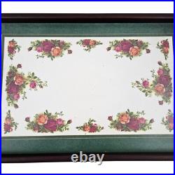 Royal Albert Old Country Roses Tray Cloverleaf Beach Rectangle England Serving