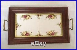 Royal Albert Old Country Roses Tray RARE