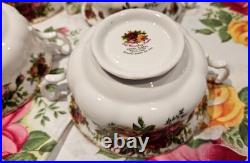 Royal Albert Old Country Roses Two Handle Soup Coupe Four