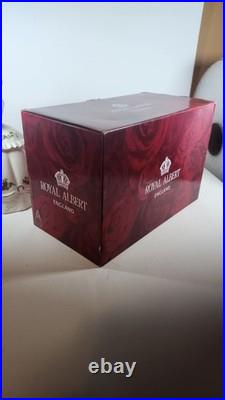 Royal Albert Old Country Roses Victorian Lady Candy Jar #28839011 NIB