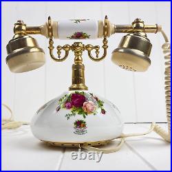 Royal Albert Old Country Roses Vintage Telephone