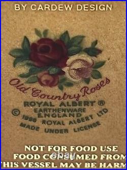 Royal Albert Old Country Roses Washstand Teapot 1998 Paul CardewRomantic NEW
