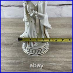 Royal Albert Old Country Roses Wedding Memories Bride Groom Cake Topper Figurine