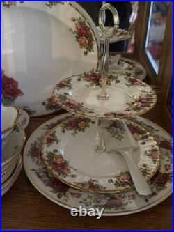 Royal Albert Old Country Roses / XL Set / over 80 pieces including VHTF items