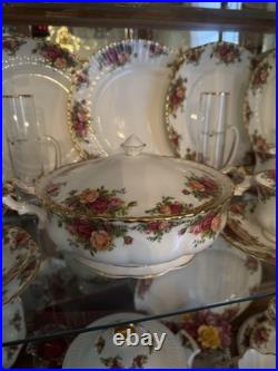 Royal Albert Old Country Roses / XL Set / over 80 pieces including VHTF items
