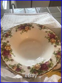 Royal Albert Old Country Roses dishes (7 sets) cake plate and tea set