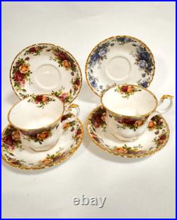 Royal Albert Old Country Roses tea cup (set of 2) and saucer (set of 4)