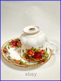 Royal Albert Old Country Roses tea cup (set of 2) and saucer (set of 4)