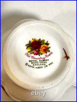 Royal Albert Old Country Roses tea cup (set of 2) and saucer (set of 4)