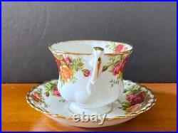 Royal Albert Old Country Roses tea service, 25 pcs, Bone china, made in Englan
