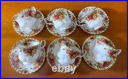 Royal Albert Old Country Roses tea service, 25 pcs, Bone china, made in Englan