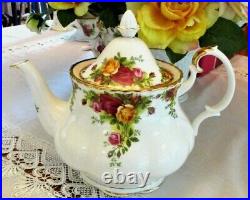 Royal Albert Old Country Teapot Made England Please read