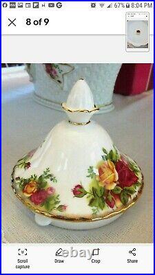 Royal Albert Old Country Teapot Made England Please read