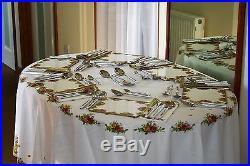 Royal Albert Old Country roses 6 settings Viners cutlery perfect wedding present