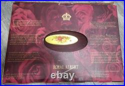 Royal Albert Old country Rose 45 Piece Stainless New Beautiful Chest Included