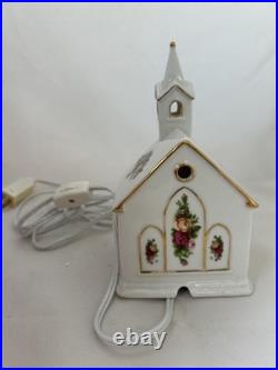 Royal Albert Old country roses Lighted Church