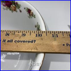 Royal Albert Old country roses large salad bowl 10.5 X 5.25 Stunning