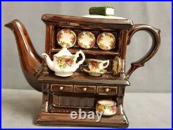 Royal Albert / Paul Cardew Old Country Roses Welsh Dresser Display Teapot