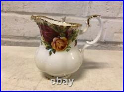 Royal Albert Porcelain Old Country Roses Pattern 3 Piece Tea Set