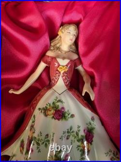 Royal Albert Royal Doulton Pretty Lady Old Country Roses Figurine