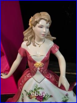 Royal Albert Royal Doulton Pretty Lady Old Country Roses Figurine