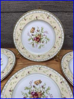 Royal Albert Seasons Of Colour 8.25 Salad Plate Old Country Roses Japan4 Pc