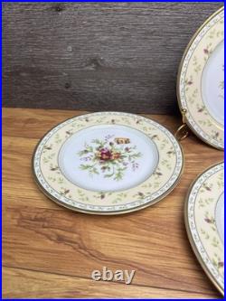 Royal Albert Seasons Of Colour 8.25 Salad Plate Old Country Roses Japan4 Pc