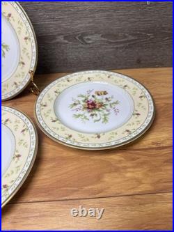 Royal Albert Seasons Of Colour 8.25 Salad Plate Old Country Roses Japan4 Pc