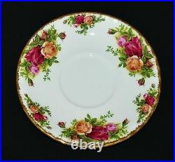 Royal Albert Set Of 4 Footed Old Country Roses Cream Soup Bowl Sets 16 In Stock