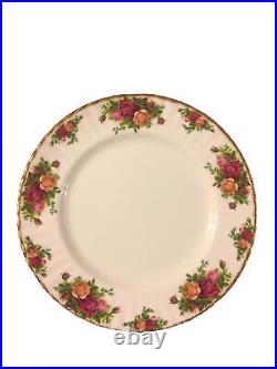Royal Albert Set of 6 Old Country Roses 10.5 Fine Bone China Dinner Plates